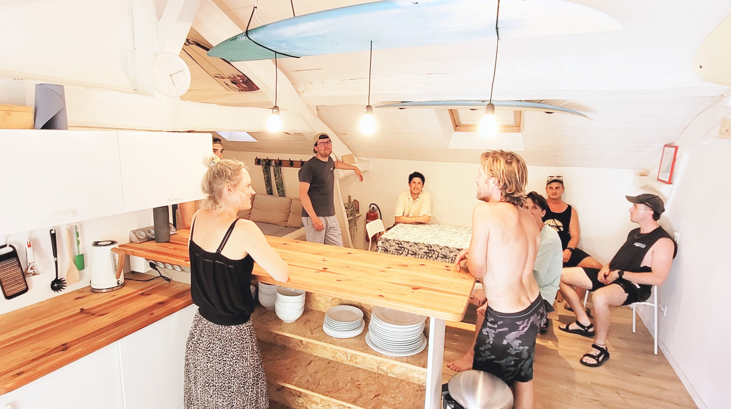 Guests in The Kitchen Hostel Extension Guests in The Kitchen Hostel Extension