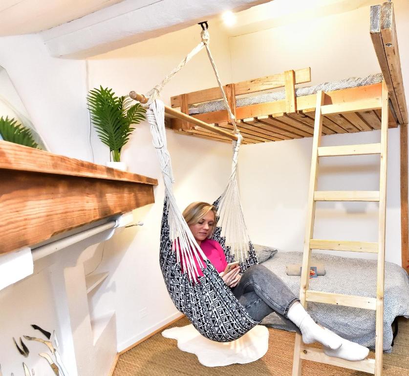 Le Phare Private bunk bed room hostel extension Le Phare Private bunk bed room hostel extension