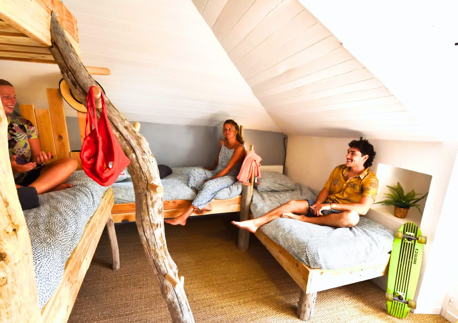 belza mixed dorm in hostel extension