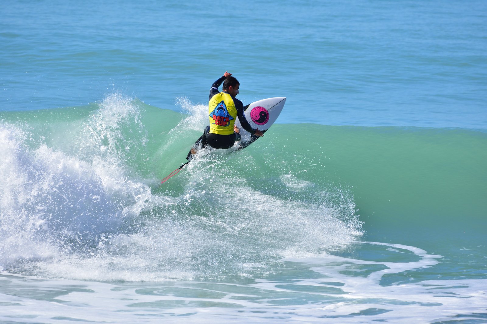 Surfer at Côte Des Basques