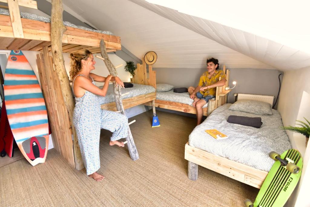 Belza accommodation at Surf Hostel Biarritz
