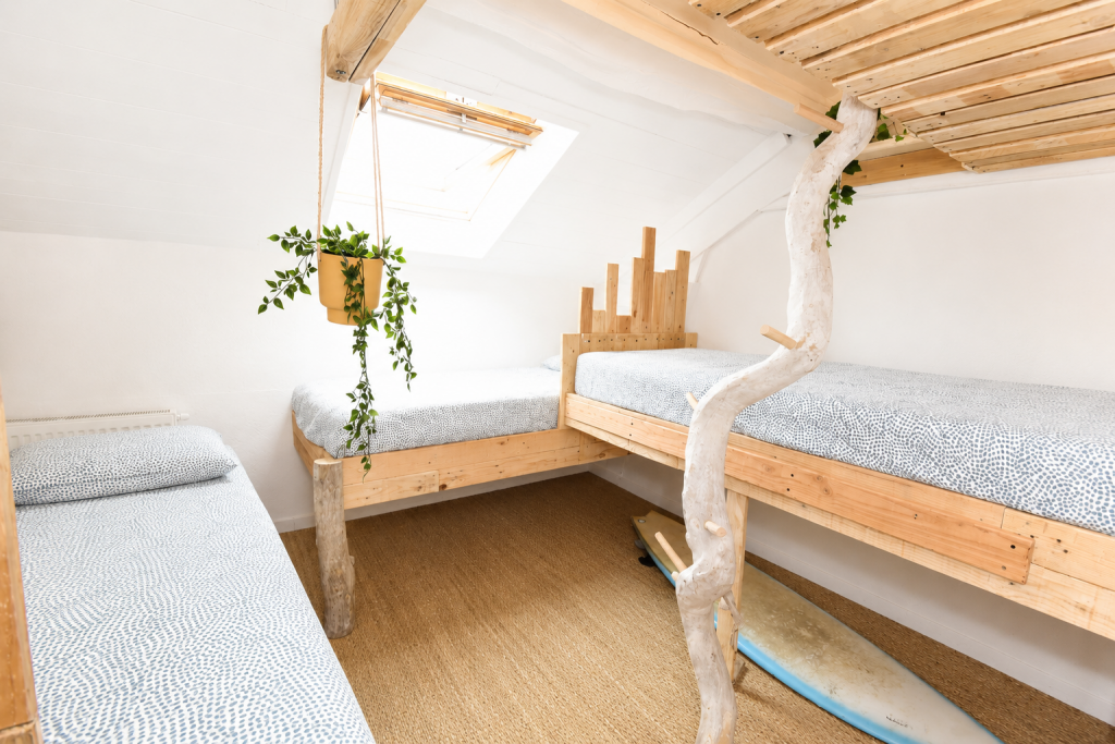 Mixed dorm at Surf Hostel Biarritz