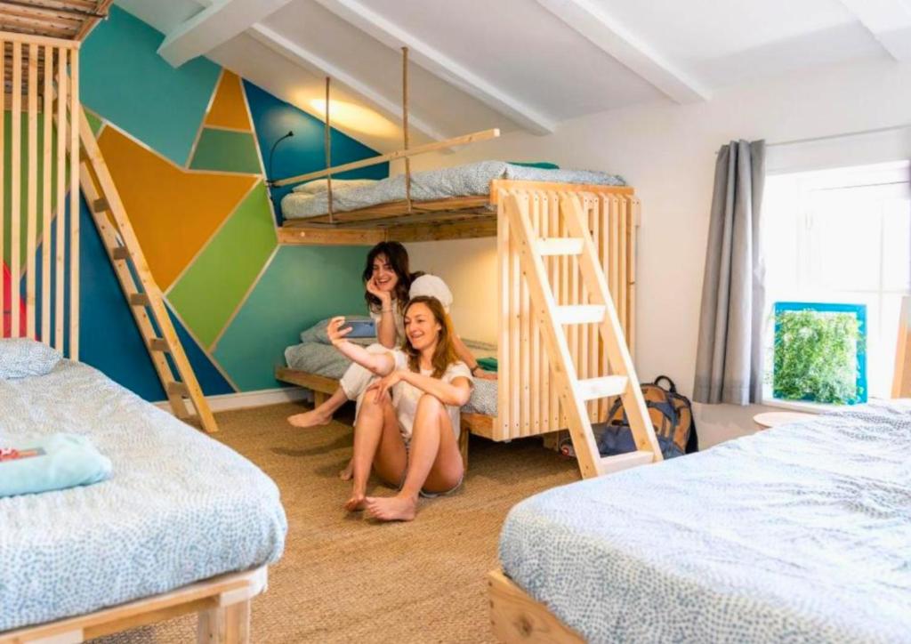 Shared room at Surf Hostel Biarritz